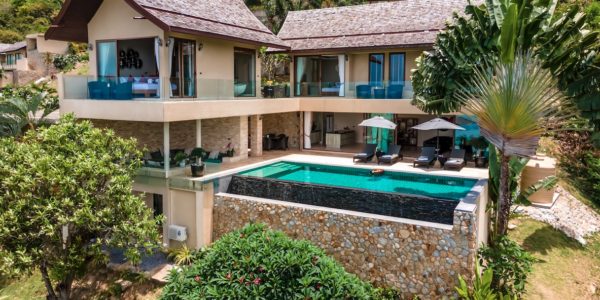 Fantastic 4 Bedroom Sea View Villa - Chaweng - Koh Samui - for sale